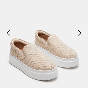 Steve Madden Booster Taupe Slip on Shoes